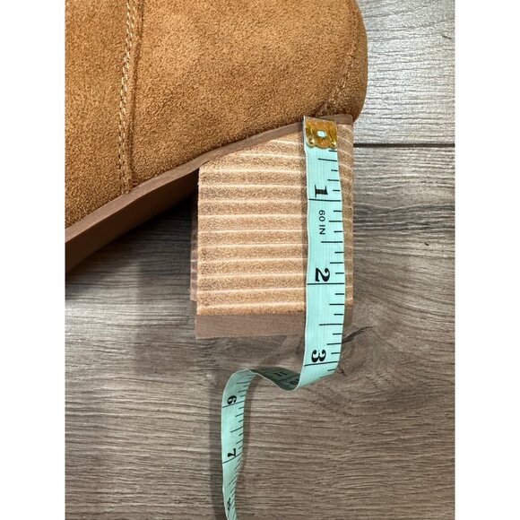 Aqua College Natalya Waterproof Boots Color Camel Suede Size 11M Style B6846 235 - Picture 3 of 14